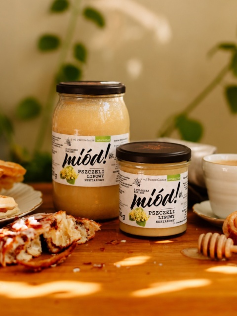 Miód Lipowy 1200g